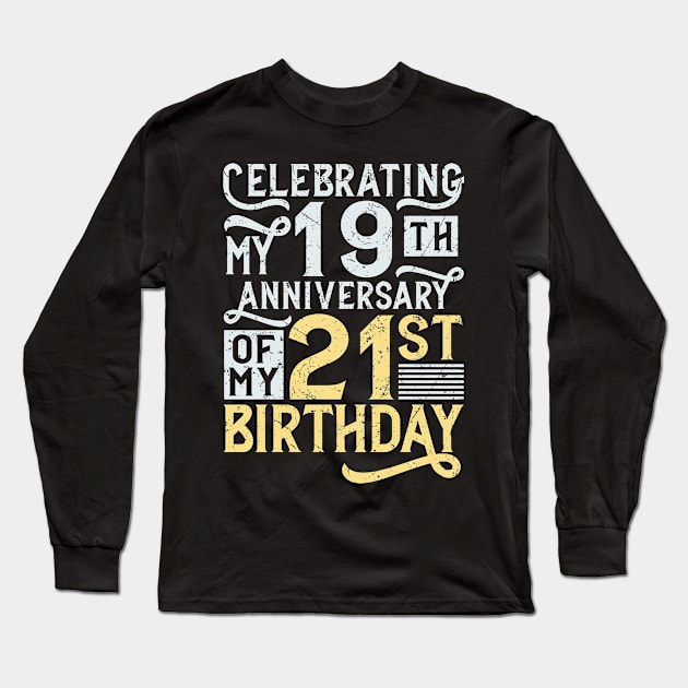 40th Birthday Shirt - 40 Years Old Long Sleeve T-Shirt by redbarron